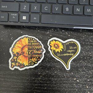 ✝️Sunflower sticker